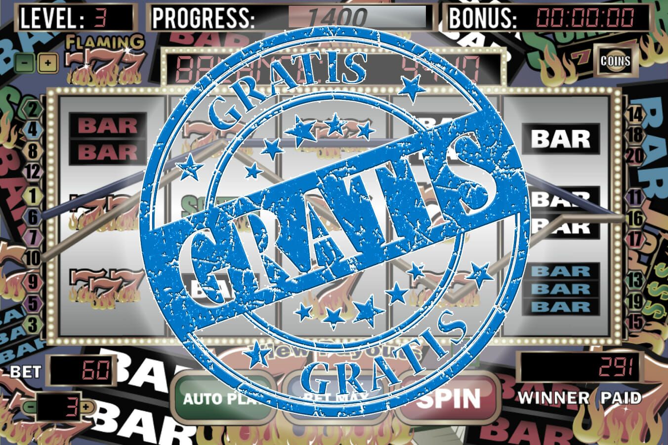 Jugar a las tragaperras gratis